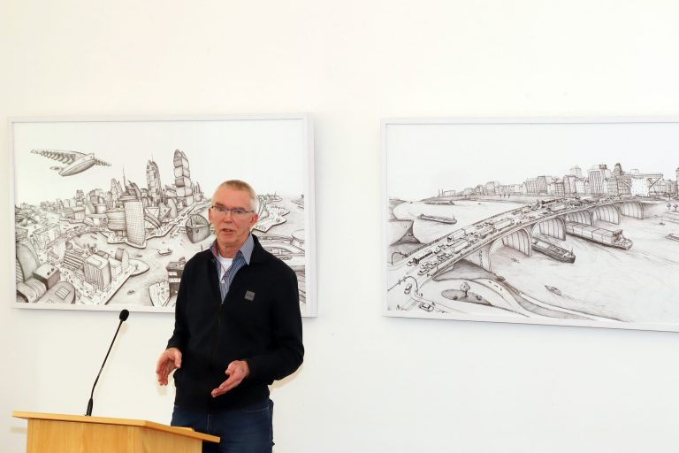 Opening nieuwe tentoonstelling van het Meppeler zilver en officiële opening expositie van Arne Brink
